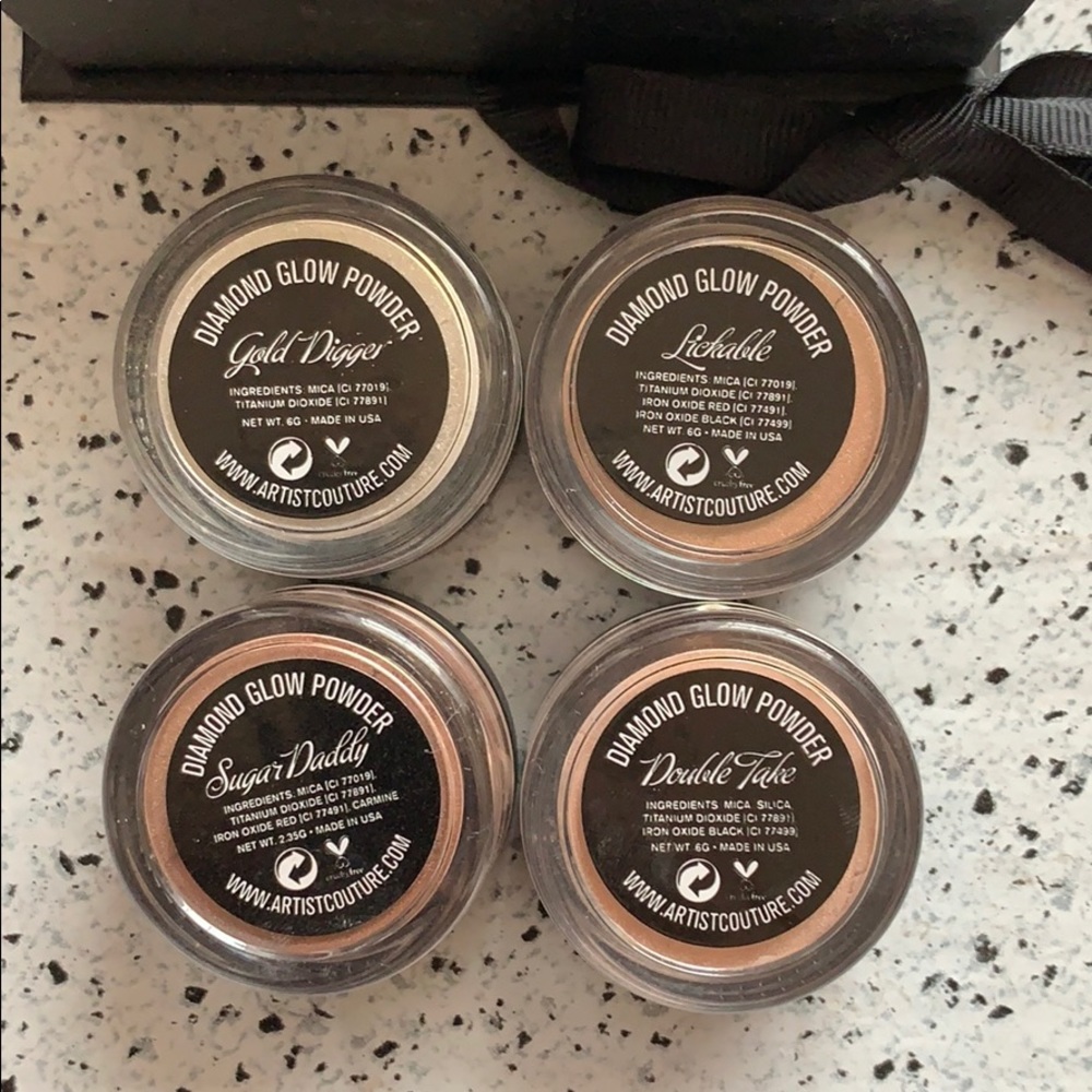 NWT Artist Couture Cabaret Diamond Glow Powder Set - Picture 4 of 8